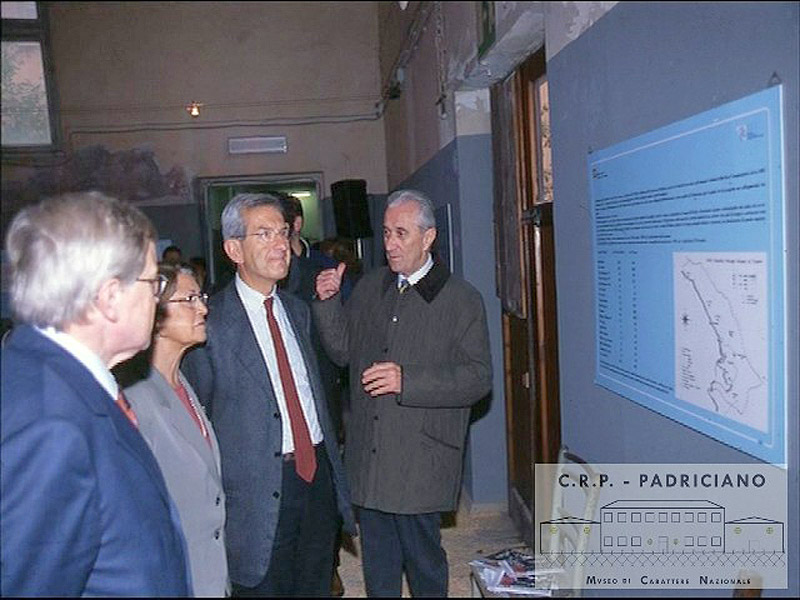 L’onorevole Violante in visita al CRP