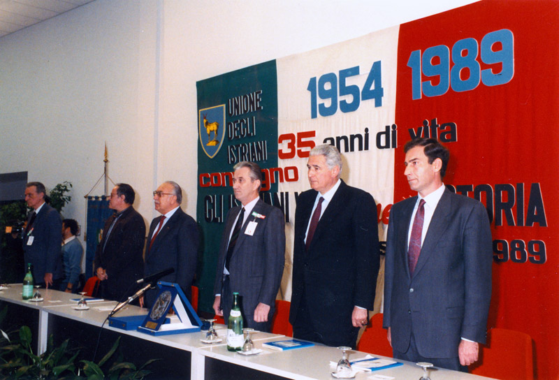 35° anniversario di fondazione dell’Unione degli Istriani