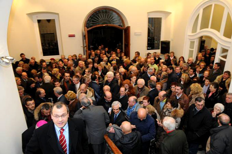 Inaugurazione del palazzo per il Civico Museo della Civiltà Istriana Fiumana e Dalmata